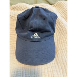 Adidas‎ Hat Trefoil Style Look Acid Stonewash Jean Strapback Baseball Cap Blue